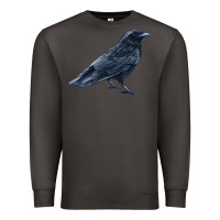 Smoke American Crow Premium Sweatshirt - LillyAllenDesigns