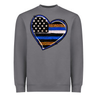 Storm police heart Heavyweight Sweatshirt - RanaPortraitStore