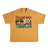 Peanut Butter i'm just here for the snacks soccer Urban Heavy Tee - Zillion Design Studio