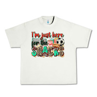 Pistachio i'm just here for the snacks soccer Urban Heavy Tee - Zillion Design Studio