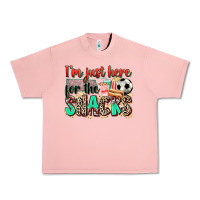 Salmon i'm just here for the snacks soccer Urban Heavy Tee - Zillion Design Studio