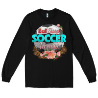 Black eat sleep soccer repeat Long Sleeve Tee - HRA Design Shop