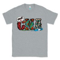 Heather Grey cna Classic Tee - CowhideDigitalArt