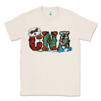 Natural cna Classic Tee - CowhideDigitalArt