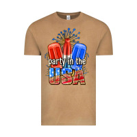 Vintage Camel party in the usa popsicles billie wilder Vintage Tee - texasbilliewilder