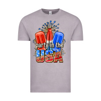 Vintage Zinc party in the usa popsicles billie wilder Vintage Tee - texasbilliewilder