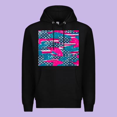 Usa Flag Premium Hoodie Designed By Adodesignshop