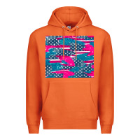 Carrot usa flag Premium Hoodie - AdoDesignShop