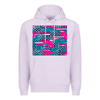 Lilac usa flag Premium Hoodie - AdoDesignShop
