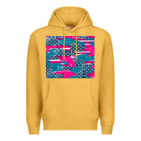 Mustard usa flag Premium Hoodie - AdoDesignShop