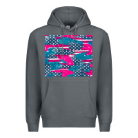 Rock usa flag Premium Hoodie - AdoDesignShop