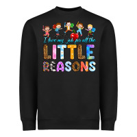 Black i love my job for all the little reason Heavyweight Sweatshirt - RanaPortraitStore