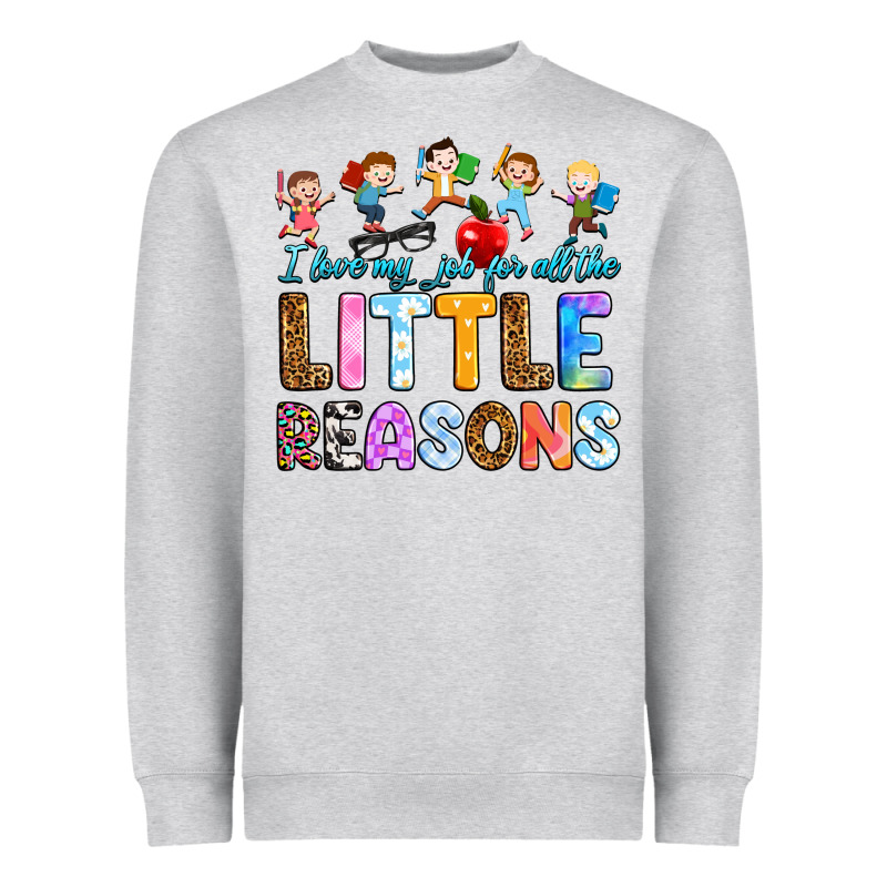 I Love My Job For All The Little Reason Heavyweight Sweatshirt by RanaPortraitStore | Teevron