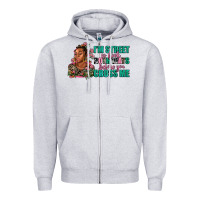 Heather Grey i am street so look both ways before you cross me Zipper Hoodie - AdoDesignShop