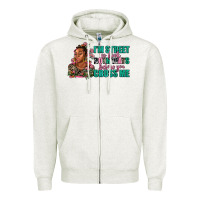 Oatmeal Heather i am street so look both ways before you cross me Zipper Hoodie - AdoDesignShop
