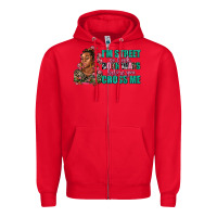 Red i am street so look both ways before you cross me Zipper Hoodie - AdoDesignShop