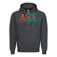 Smoke i am street so look both ways before you cross me Zipper Hoodie - AdoDesignShop