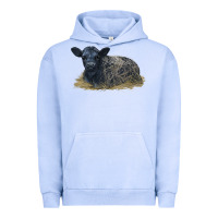 Pigment Grape Ice Black Angus Calf Illustrations Urban Hoodie - LillyAllenDesigns