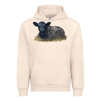 Sandshell Black Angus Calf Illustrations Urban Hoodie - LillyAllenDesigns