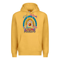 Mustard it takes a big heart to shape little Premium Hoodie - NancyCooperArtShop