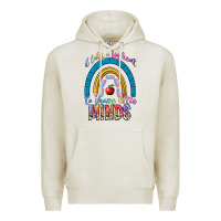 Oatmeal Heather it takes a big heart to shape little Premium Hoodie - NancyCooperArtShop