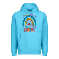 Ocean Blue it takes a big heart to shape little Premium Hoodie - NancyCooperArtShop