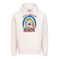 Pale Pink it takes a big heart to shape little Premium Hoodie - NancyCooperArtShop