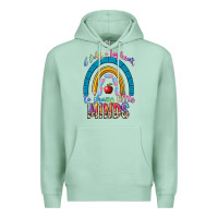 Seafoam it takes a big heart to shape little Premium Hoodie - NancyCooperArtShop