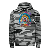 Slate Camo it takes a big heart to shape little Premium Hoodie - NancyCooperArtShop