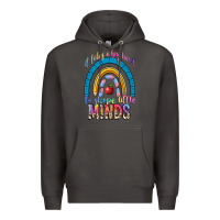 Smoke it takes a big heart to shape little Premium Hoodie - NancyCooperArtShop