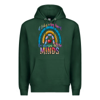 Sports Green it takes a big heart to shape little Premium Hoodie - NancyCooperArtShop
