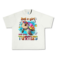Pistachio just a girl who loves turtles Urban Heavy Tee - texasbilliewilder