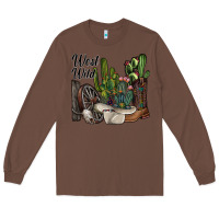Chestnut west wild Long Sleeve Tee - SublimationCraftShop