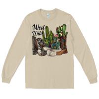 Mushroom west wild Long Sleeve Tee - SublimationCraftShop