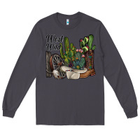 Smoke west wild Long Sleeve Tee - SublimationCraftShop