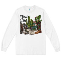 White west wild Long Sleeve Tee - SublimationCraftShop
