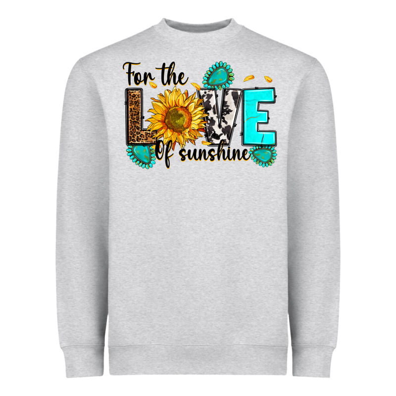 For The Love Of Sunshine Heavyweight Sweatshirt by RanaPortraitStore | Teevron