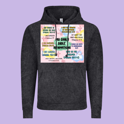 Vintage Hoodie daily bible affirmations