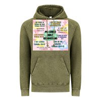 Vintage Olive daily bible affirmations Vintage Hoodie - MaliasSmallBusiness
