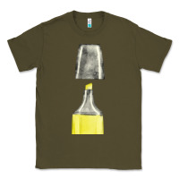 Army Green yellow highlighter pen fa element Classic Tee - FaDigitalArtStudio