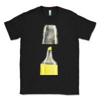 Black yellow highlighter pen fa element Classic Tee - FaDigitalArtStudio