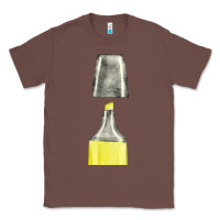 Chestnut yellow highlighter pen fa element Classic Tee - FaDigitalArtStudio