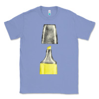 Colony Blue yellow highlighter pen fa element Classic Tee - FaDigitalArtStudio