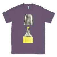 Lavender yellow highlighter pen fa element Classic Tee - FaDigitalArtStudio