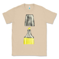 Mushroom yellow highlighter pen fa element Classic Tee - FaDigitalArtStudio