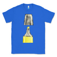 True Royal yellow highlighter pen fa element Classic Tee - FaDigitalArtStudio