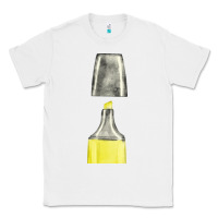 White yellow highlighter pen fa element Classic Tee - FaDigitalArtStudio