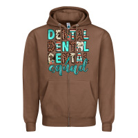 Chestnut dental squad Zipper Hoodie - JahusDesignShop