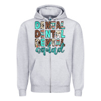 Heather Grey dental squad Zipper Hoodie - JahusDesignShop