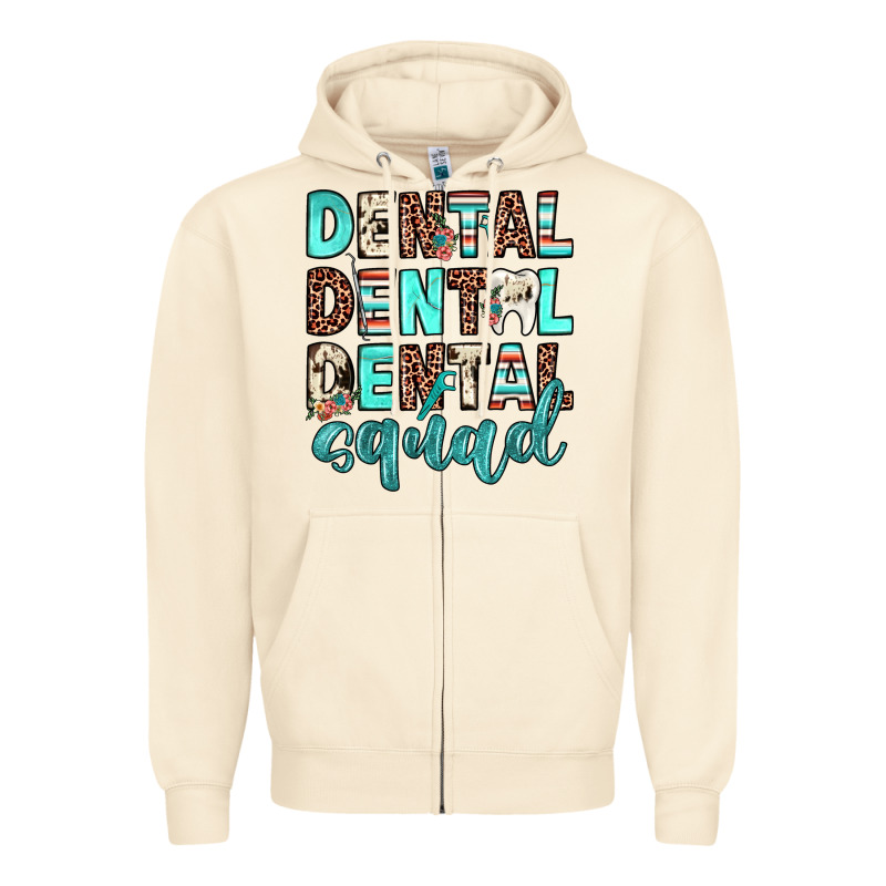 Dental Squad Zipper Hoodie by JahusDesignShop | Teevron